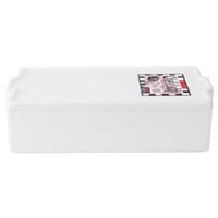 23 3/4 inch x 14 inch White Foam Food Pan Carrier