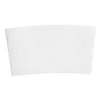 Choice 10-20 oz. White Coffee Cup Sleeve - 1,200/Case