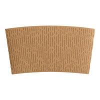 Choice 8 oz. Dash Print Coffee Cup Sleeve - 1,200/Case