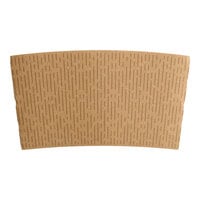 Choice 10-20 oz. Dash Print Coffee Cup Sleeve - 1,200/Case