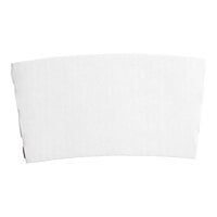 Choice 8 oz. White Coffee Cup Sleeve - 1,200/Case