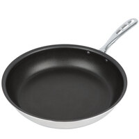 Vollrath 67632 Wear-Ever 12 inch Aluminum Non-Stick Fry Pan with SteelCoat x3 Coating and TriVent Chrome Plated Handle