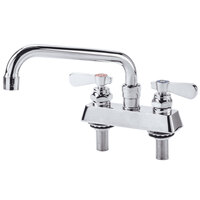 Regency Deck Mount Heavy-Duty Bar Faucet with 8" Swing Spout and 4" Centers