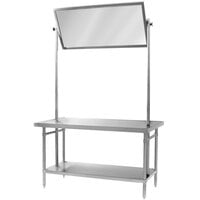 Eagle Group DT3672SE Spec-Master 72 inch Demo Table with Mirror