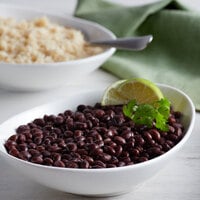 Furmano's #10 Can Organic Black Beans in Brine - 6/Case