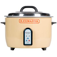 Town 57137 74 Cup (37 Cup Raw) Electric Rice Cooker / Warmer - 120V, 1800W