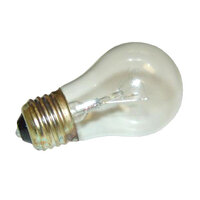 All Points 38-1505 3 1/2 inch x 1 7/8 inch Shatterproof Light Bulb - 130V, 25W