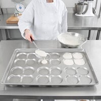 5 Hamburger Bun Pan - Chicago Metallic - A Bundy Baking Solution