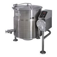 Cleveland KEL-25-T 25 Gallon Tilting 2/3 Steam Jacketed Electric Kettle - 208/240V