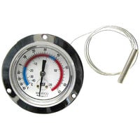 All Points 62-1040 2 1/2 inch Recessed Dial Thermometer with 48 inch Capillary