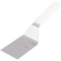 Dexter-Russell 31644 4" x 3" Solid Turner - Plastic Handle