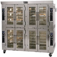 Doyon JA28G Jet Air Liquid Propane Double Deck Bakery Convection Oven - 240V, 260,000 BTU