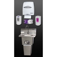 Eagle Group HFL-5000-S Touch Free Hand Washing System with Skirt