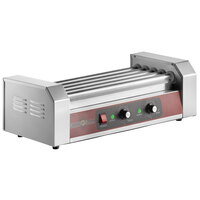 Grand Slam HDRG12 12 Hot Dog Roller Grill with 5 Rollers - 110V, 750W