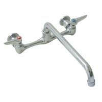 Eagle Group 300489 Wall-Mount Faucet with 8" Centers - 10" Swing Nozzle