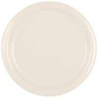 Creative Converting 47161B 9 inch Ivory Paper Plate - 240/Case