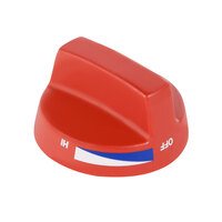 Tri-Star AS-315411 Knob; Red Range With Off High