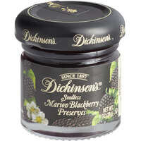 Dickinson's 1 oz. Marion Blackberry Preserves - 72/Case