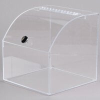 Cal-Mil 945 12 1/2 inch Square Curved Top Acrylic Display Case