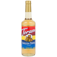 Torani 750 mL English Toffee Flavoring Syrup
