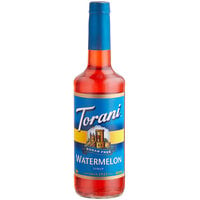 Torani Sugar-Free Watermelon Flavoring / Fruit Syrup 750 mL Glass Bottle