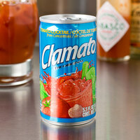 Clamato 5.5 fl. oz. Original Tomato Cocktail - 24/Case
