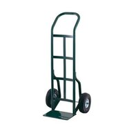Harper 30T64 Continuous Handle 800 lb. Steel Hand Truck with 10 inch x 2 1/2 inch Solid Rubber Wheels