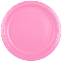 Creative Converting 503042B 10 inch Candy Pink Paper Plate - 240/Case