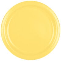Creative Converting 47102B 9" Mimosa Yellow Paper Plate - 240/Case