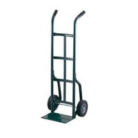 Harper 20T77 Dual Handle 800 lb. Steel Hand Truck with 8 inch x 1 5/8 inch Mold-On Rubber Wheels
