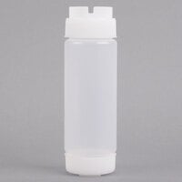 Tablecraft 12SV 12 oz. INVERTAtop Dualway First In First Out FIFO Squeeze Bottle