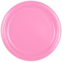 Creative Converting 473042B 9 inch Candy Pink Paper Plate - 240/Case