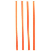 Bedford Industries Inc. 4 inch Orange Laminated Bag Twist Ties - 2000/Box