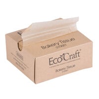 Bagcraft Packaging 010001 6" x 10 3/4" EcoCraft Bakery Tissue
