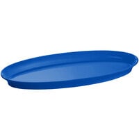 Tablecraft CW2210CBL Cobalt Blue Cast Aluminum King Fish Platter