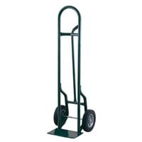 Harper 35T86 Single Pin Handle 800 lb. Tall Steel Hand Truck with 10 inch x 2 inch Solid Rubber Wheels