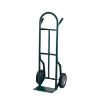 Harper 53TK19 Continuous Dual Pin Handle 600 lb. Steel Hand Truck with 10" x 3 1/2" Pneumatic Wheels