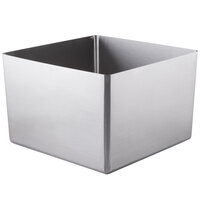 Eagle Group FNWNF-20.5-20.5-5-1 Stainless Steel 20 1/2 inch x 20 1/2 inch Fabricated Straight Wall Weld In Sink Bowl - 5 inch Deep