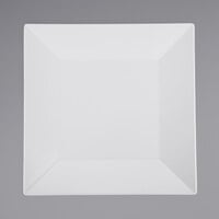 GET ML-102-W 6" White Siciliano Square Plate - 12/Case