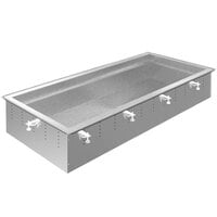 Vollrath 36430R Three Pan Modular Remote Drop In Refrigerated Cold Food Well