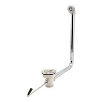WSP05 CHROME SINK PLUG OVERFLOW STAND PIPE HEIGHT 200-210mm DOUBLE ENDED 1¼"-1½" 