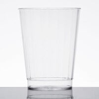 Fineline Renaissance 2410-CL 10 oz. Clear Hard Plastic Crystal Tumbler - 20/Pack