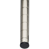 Metro 63UPS-SW 63" Stainless Steel Swedged Post