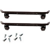 True 881209 2 1/2" Casters with 34 1/4" Frames - 4/Set