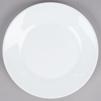 Arcoroc 22522 Opal Restaurant White 9 3/8 inch Lunch Plate by Arc Cardinal - 24/Case
