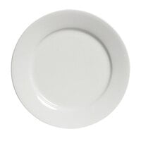 Tuxton BPA-160 16 inch Porcelain White Round China Plate - 4/Case
