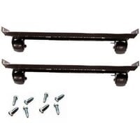 True 880985 2 1/2 inch Casters with Frames - 4/Set