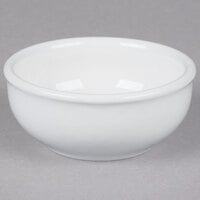 Tuxton BWB-050E 5 oz. White China Sauce / Salsa Dish - 36/Case