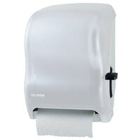 San Jamar T1100WH Classic Lever Roll Towel Dispenser - White