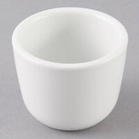 Tuxton ALF-0455 Alaska 4.5 oz. Porcelain White China Chinese / Asian Sake Tea Cup - 36/Case